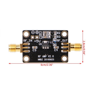 Ultra-Low Noise LNA 0.05-4G NF=0.6dB High Linearity RF Amplifier Board FM HF VHF/UHF
