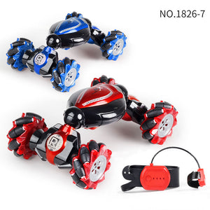 1:12 Gesture Control Stunt Car RC Twist Off-Road Vehicle Music Drift Dancing RC Toys For Kids 1826-7