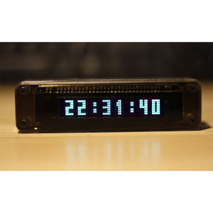Acrylic Mini VFD Clock Vacuum Fluorescent Display Retro Tube Desk Shelf Clock VFD8