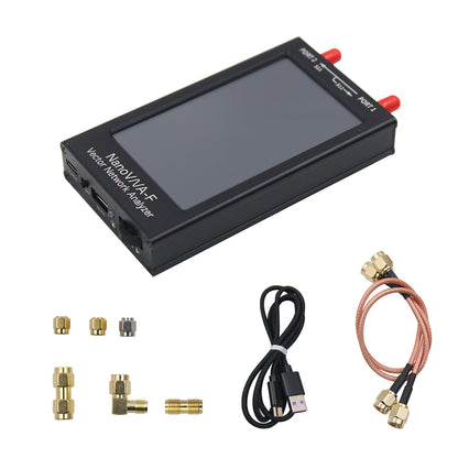 NanoVNA-F Vector Network Analyzer VNA Antenna Analyzer 50K-1.5GHz with 4.3&quot; IPS Screen Metal Case