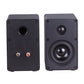 3" Passive Speakers Pair Bookshelf Speakers Stereo Aluminum Alloy Shell Wall Mount For Home Theater