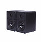 3" Passive Speakers Pair Bookshelf Speakers Stereo Aluminum Alloy Shell Wall Mount For Home Theater