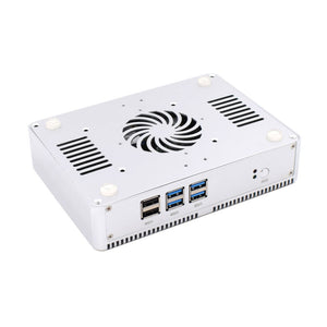 Mini PC Mini Computer Desktop Fanless Computer Industrial Uses 1.4GHz CPU (2955U Barebone System)