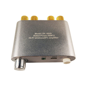 Bluetooth Audio Amplifier Module Bluetooth 5.0 Amplifier 2 Channel Stereo Amp 50W+50W ZK-502D