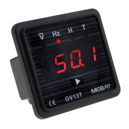 MEBAY GV13T AC220V Diesel Generator Digital Voltmeter Frequency Hour Test Panel Meter