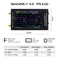 NanoVNA-F Vector Network Analyzer 10K-1500MHz 4.3&quot; IPS Thumbwheel Version Hardware V2.3 +RF Demo Kit