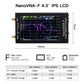NanoVNA-F Vector Network Analyzer Antenna Analyzer 10K-1500MHz 4.3&quot; IPS Button Version Hardware V3.1