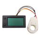 DC 0-300V Battery Monitor Meter Capacity Voltage Ammeter Coulometer + Hall Sensor 200A WLS-PVA200