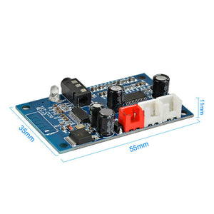 7.5V-16V MP3 WMA APE FLAC WAV Wireless Bluetooth Audio Receiver Board with15W×2 Amplifier