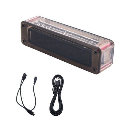 Acrylic Mini VFD Clock Vacuum Fluorescent Display Retro Tube Desk Shelf Clock VFD8