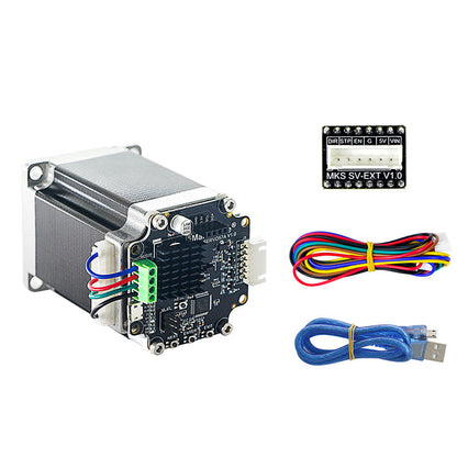 57 Closed Loop Stepper Motor Set MKS SERVO57A Servo Motor with Adapter Board for 3D Printer