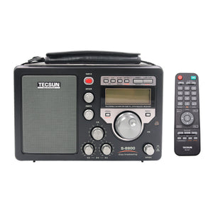 Original TECSUN S-8800 PLL DSP AM/FM/LW/SW All band SSB Radio Receiver Stereo + Remote Control