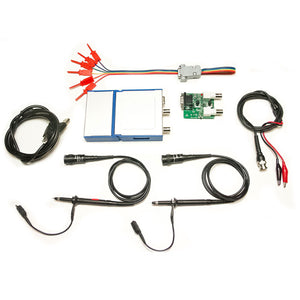 USB Oscilloscope 50MS/s 20M Bandwidth For Windows w/ 13MHz Signal Generator Logic Analyzer OSC482X