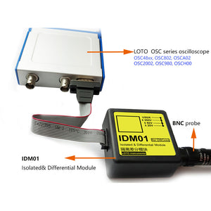 Differential Isolation Module Voltage Protection For LOTO Oscilloscope Isolated Input IDM01