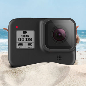 Strong Tempered Glass Screen Protector For GoPro HERO8 Black Lens &amp; LCD Display PU422