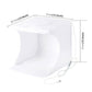 Photography Light Box Portable Photo Studio Light Box Folding Light Box w/ 6 Color Background PU5030