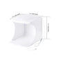 Photo Tent Box Portable Photo Studio Light Box Kit with 6-Color Backgrounds (20cm Ring LED) PU5023
