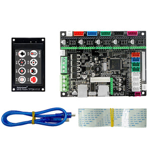 Makerbase MKS Robin Nano 3D Printer Motherboard ARM Control Board with 2.4 Inch Touch Screen