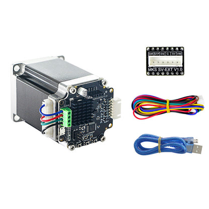 57 Closed Loop Stepper Motor Set MKS SERVO57A Servo Motor with Adapter Board For 3D Printer