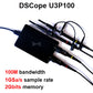 DSCope U3P100 Portable Oscilloscope 2 Channel 100MHz 1GSa/s Sample Rate 2Gbit Memory USB3.0