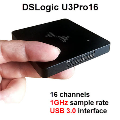 DSLogic U3Pro16 16CH Logic Analyzer 1GHz Sample Rate USB 3.0 Bandwidth 5Gbps Maximum