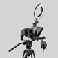 Camera Mobile Phone Teleprompter Portable Prompter 147x126mm Screen for Interview Shoot Video Live