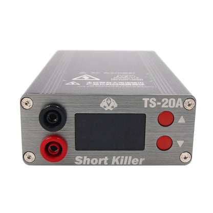 Shortkiller Mobile Phone Short Circuit Detector Burning Repair Tool Output Current 0-20A TS-20A