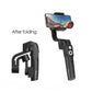 MOZA MINI S 3-Axis Foldable Pocket-Sized Handheld Gimbal Stabilizer MINI S for iPhone X Smartphone GoPro VS MINI MI VIMBLE 2