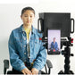 Mobile Phone Teleprompter TY-K2 Portable Smartphone Prompter for Short Video Shot Live Interview