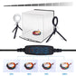 30cm Softbox Lighting Kit with Foldable Photo Shooting Box Light Stand 6-Color Backgrounds PU5130