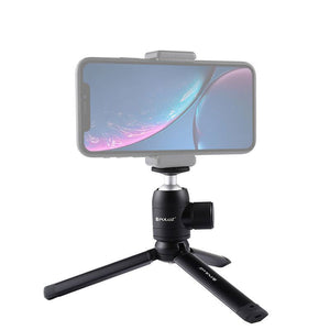 Mini Tripod Metal Desktop Tripod with Ball Head Mount For Cellphones DSLR Camera PKT44