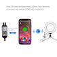 10.2&quot; Ring Fill Light LED Fill Light Dimmable RGBW w/ Phone Clip Remote Control For Video Live PU430B
