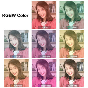 4.7&quot; Ring Fill Light Dimmable LED Fill Light RGBW w/ Ball Head Mount For Video Live PU431B