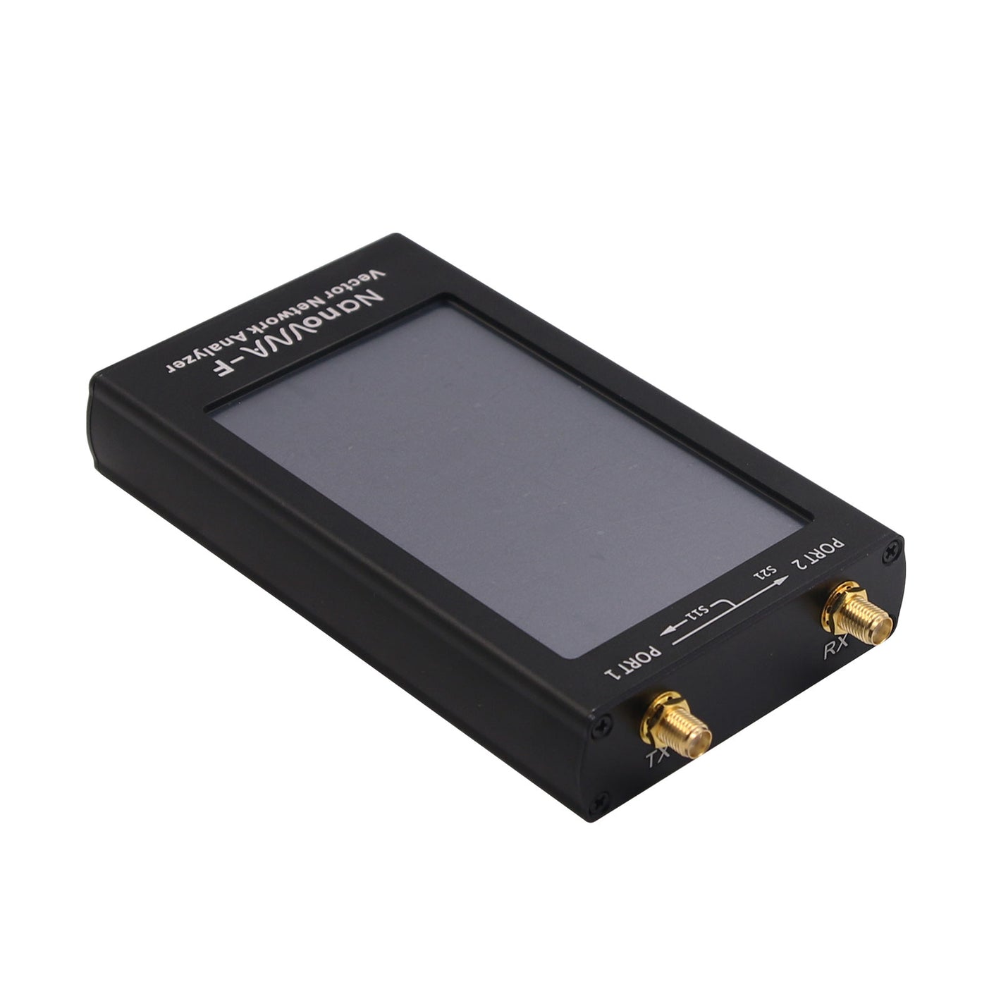 HamGeek NanoVNA-F HF VHF UHF VNA Vector Network Analyzer Kit 50KHz-1000MHz with 4.3" LCD Display Metal Case