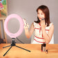10.2&quot; LED Fill Light Dimmable Ring Light w/ Remote Control Phone Holder Ball Head 46 LED Bead PU430F