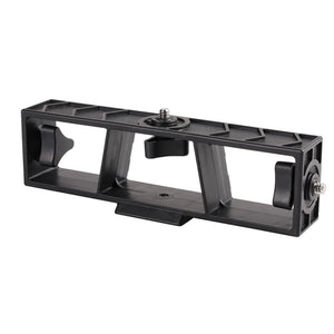 Phone Selfie Holder Camera Selfie Stick Holder Clamp with 3pcs 1/4 Screws For Livestream PU395