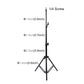 63&quot;/1.6m Ring Light Tripod Stand Mount Holder For Vlogging Video Light Live Broadcast Kits PU434