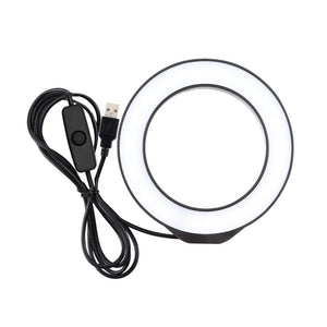 4.7&quot;/12cm Ring Fill Light LED Ring Light White Light Vlogging Photography Video Lights PU421B