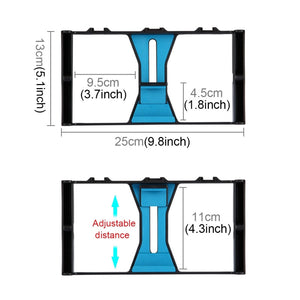 Smartphone Video Rig w/ Microphone &amp; Studio Light &amp; Tripod Head For iPhone Galaxy Xiaomi HTC PKT3022
