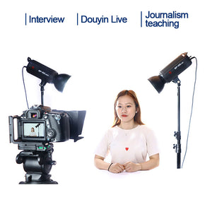 Mobile Phone Teleprompter Portable SLR Camera Prompter with Remote for Video Shot Interview Live