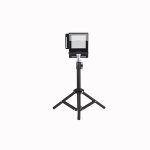 Mobile Phone Teleprompter Portable DSLR Camera Prompter with Tripod Quick Release Plate for Live