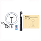 42.4&quot; Tripod Stand + 10.2&quot; LED Ring Light w/ Remote Control &amp; Tripod Ball Head &amp; Phone Clamp PKT3043