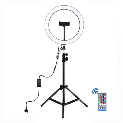 11.8&quot; Dimmable LED Ring Light with Tripod Stand 1.1m w/ Tripod Ball Head &amp; Phone Clamp PKT3050