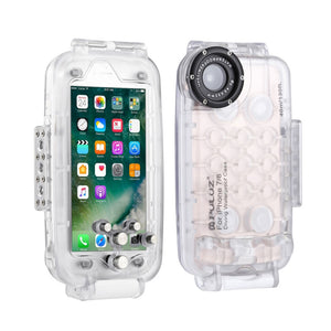 40m/130ft Underwater Phone Case Diving Phone Case Waterproof Video Taking For iPhone 7 &amp; 8 PU9001