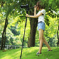 DSLR Monopod Telescoping Camera Monopod Stand Four-Section with Support Base Bracket PU3015