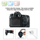 2.5D 9H Tempered Glass Film For Canon 650D 80D / 70D Pentax Q1 / K-S1 Panasonic ZS35 Nikon V1 PU5503