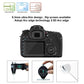 2.5D 9H Tempered Glass Film For Canon 7D Mark II Nikon V1 / P520 Samsung WB35F Olympus VG170 PU5504