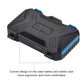 22-In-1 Memory Card Case w/ Reader For Standard SIM Micro-SIM Nano-SIM + CF SD TF CARD PIN PU5004