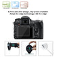 2.5D 9H Tempered Glass Film For Nikon D500/D7100/D610/D600/D750/D810/D800/D800E Fujifilm HS33 PU5509