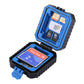 11-In-1 Memory Card Case Waterproof Memory Card Holder For 3SIM + 2XQD + 2CF + 2TF + 2SD Card PU5001